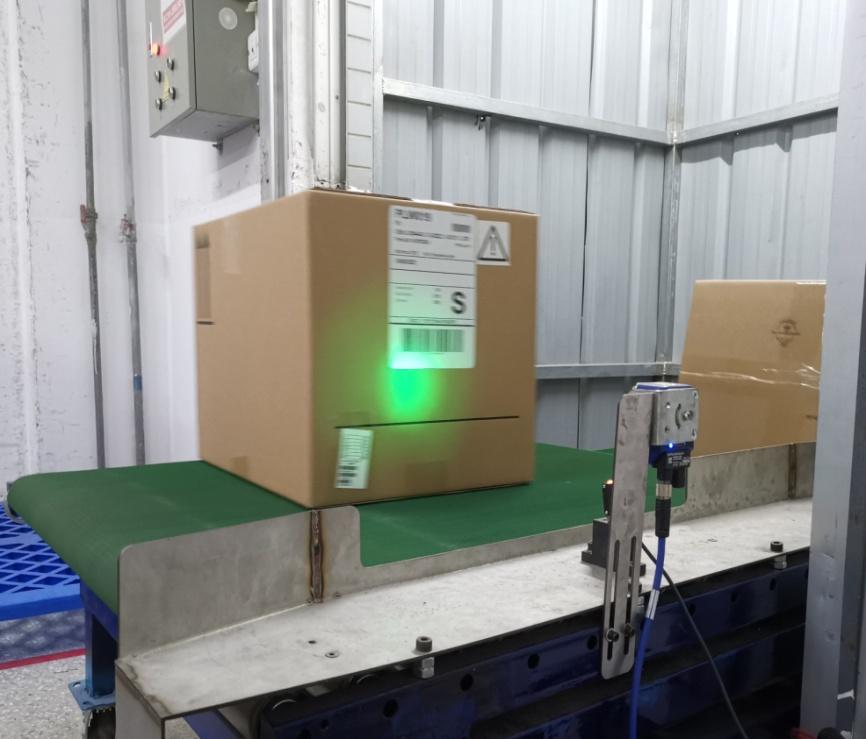 Automated package checking system with barcode scanning